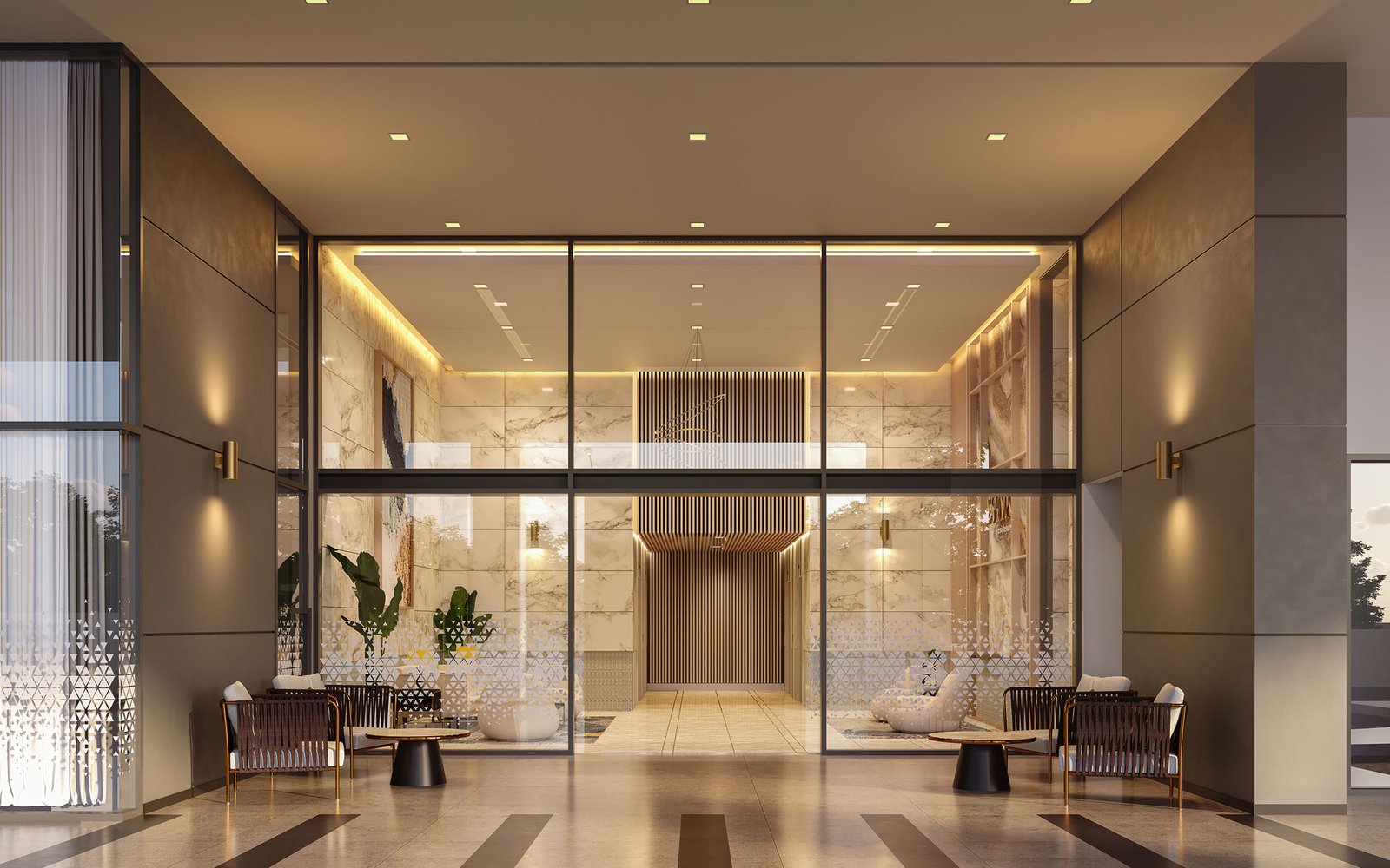 Eskala Residence lobby