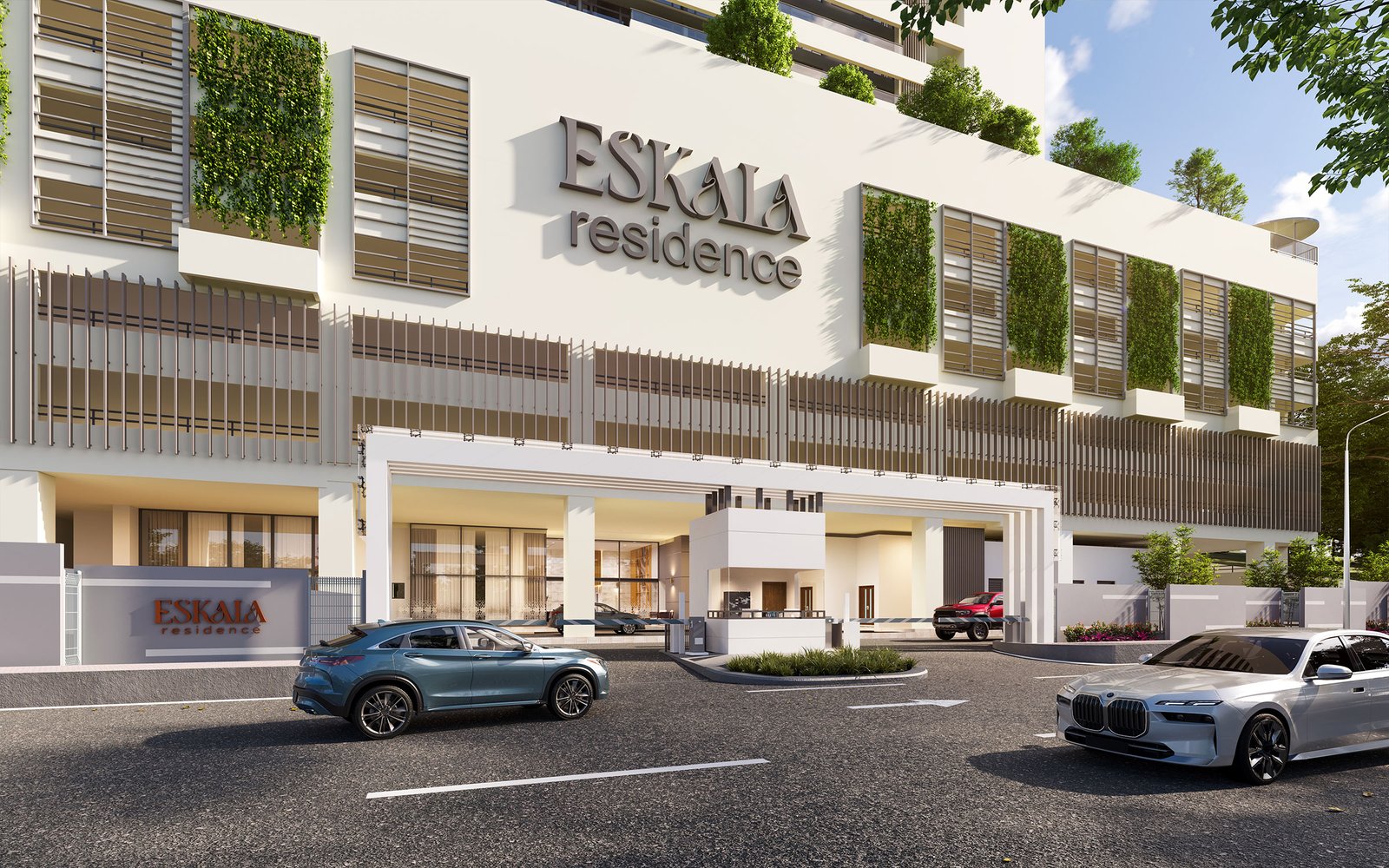 Eskala Residence entrance