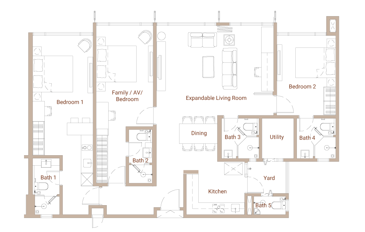 Type A unit plan