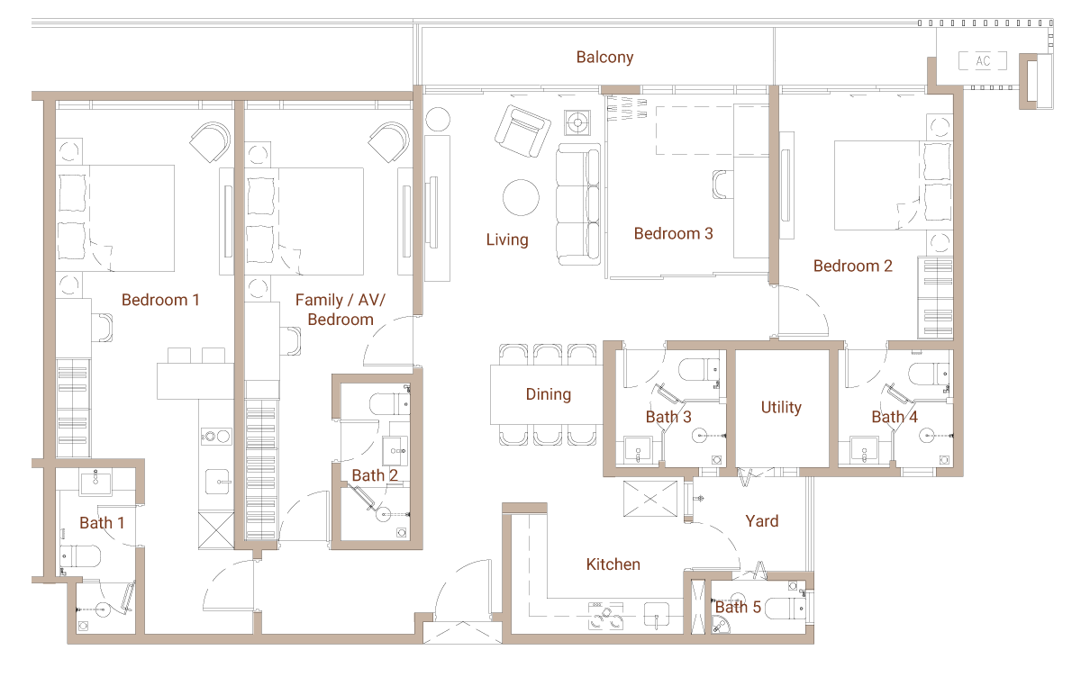 Type C unit plan